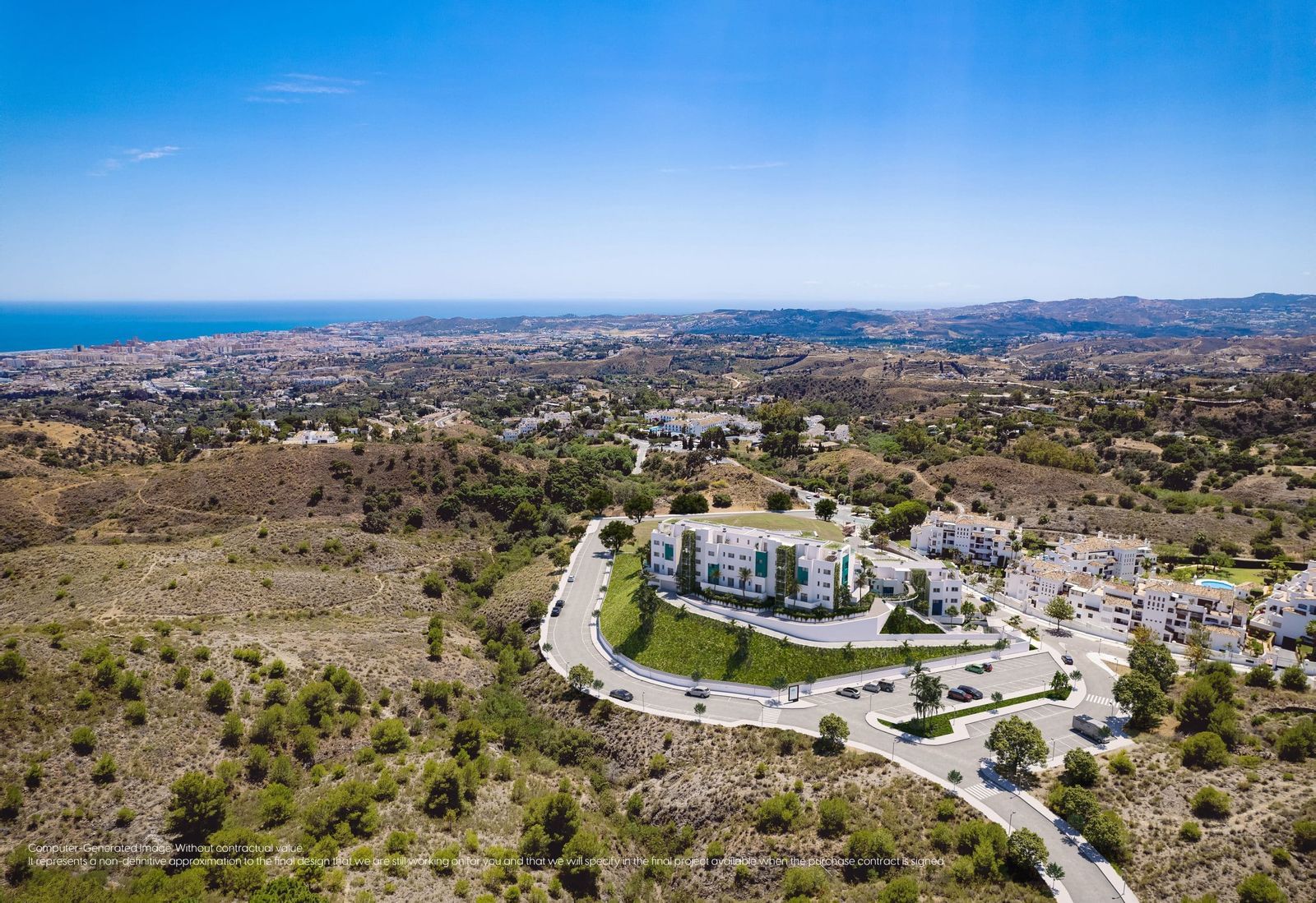 2 Bed Middle Floor Apartment in Mijas à Mijas — Appartement